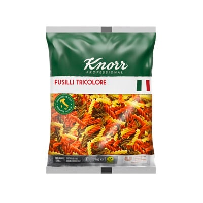 Knorr Fusilli Tricolore 4 x 3kg - 